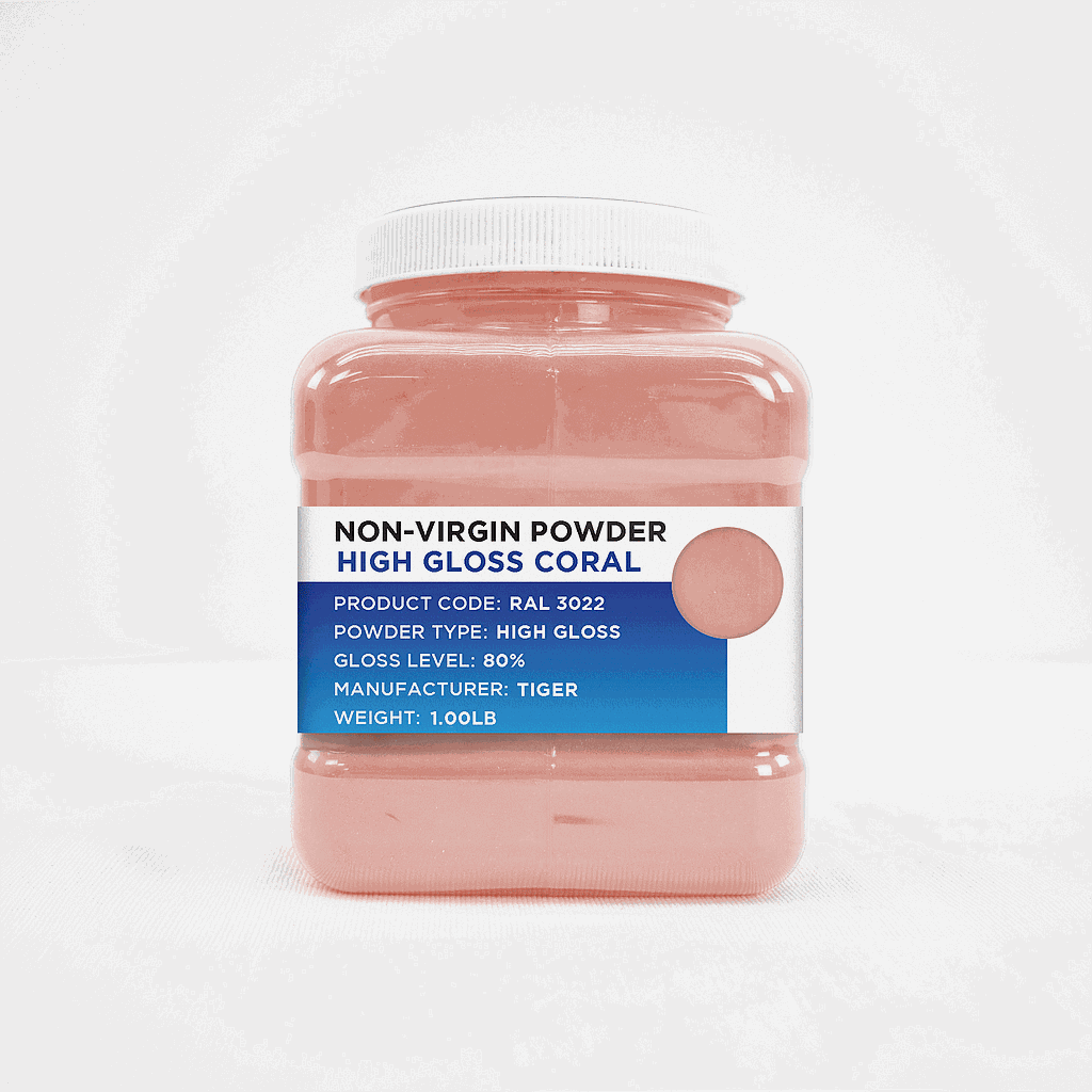 Coral High Gloss Powder - NON-VIRGIN