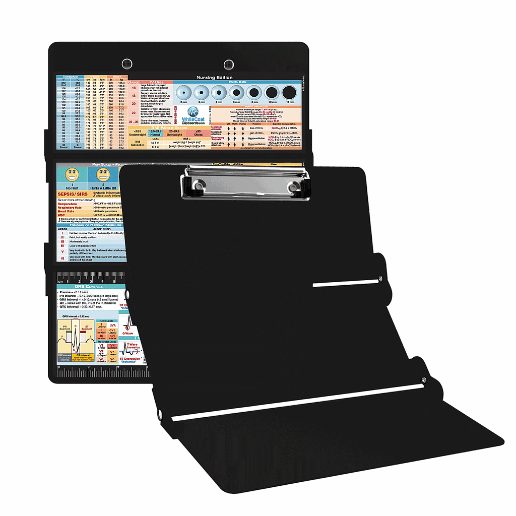 WhiteCoat Clipboard® Trifold - Physical Therapy Edition