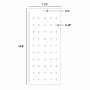 Powder coating/Paint Hanger - holder schematic